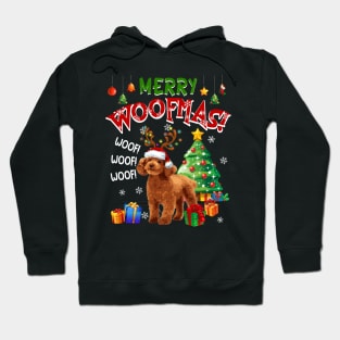 Poodle Merry Woofmas Awesome Christmas Hoodie